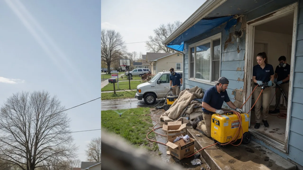 Basement Flood Cleanup in Blossburg, PA near me